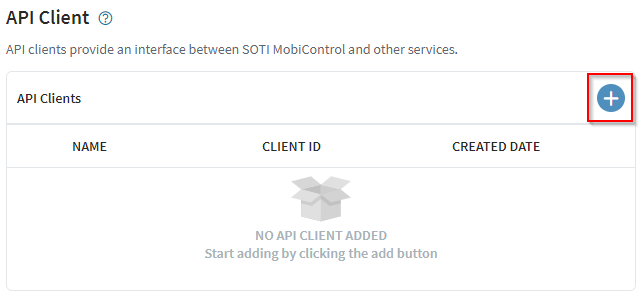 Add API client