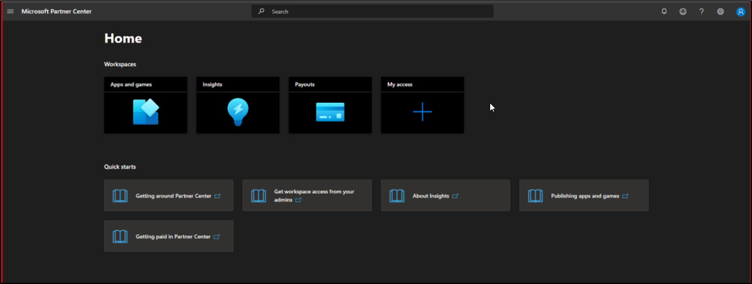 Microsoft Partner Dashboard