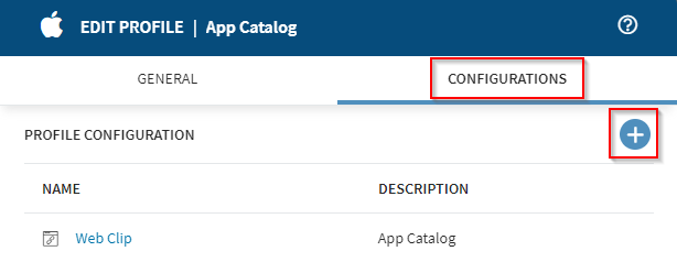 iOS lockscreen add configuration