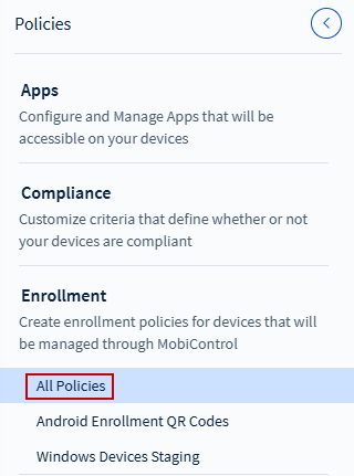 Choosing All Policies