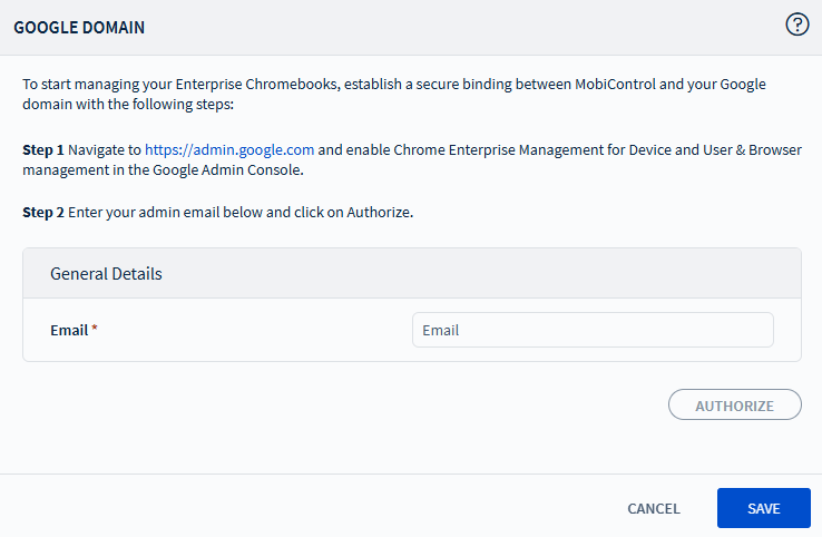 Chrome Enterprise Binding Email Prompt