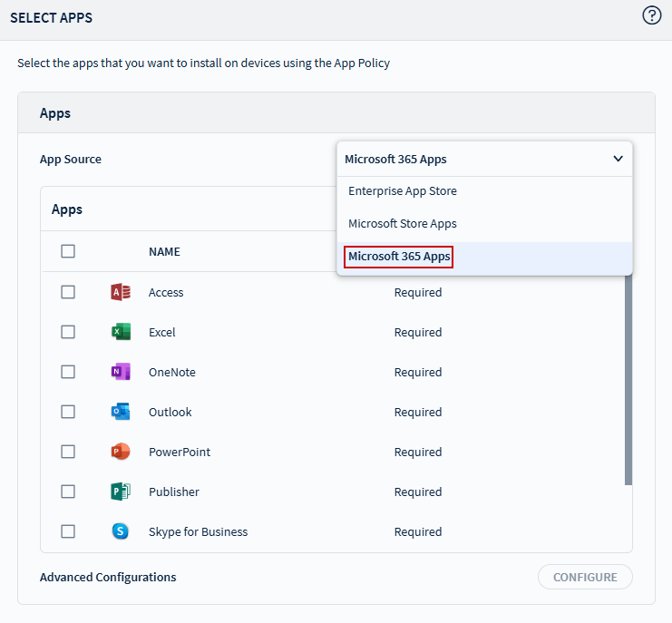 Microsoft 365 Apps