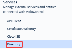 Selecting Directory