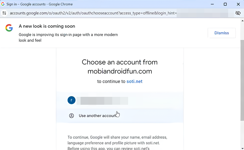 Chrome Enterprise Binding Sign in Prompt