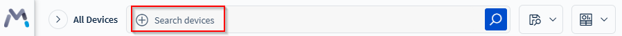 SOTI search bar