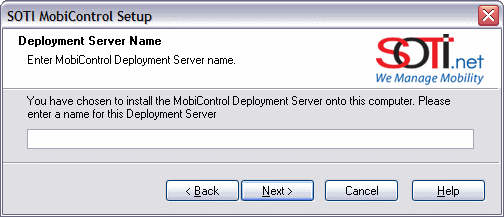 Installing MobiControl