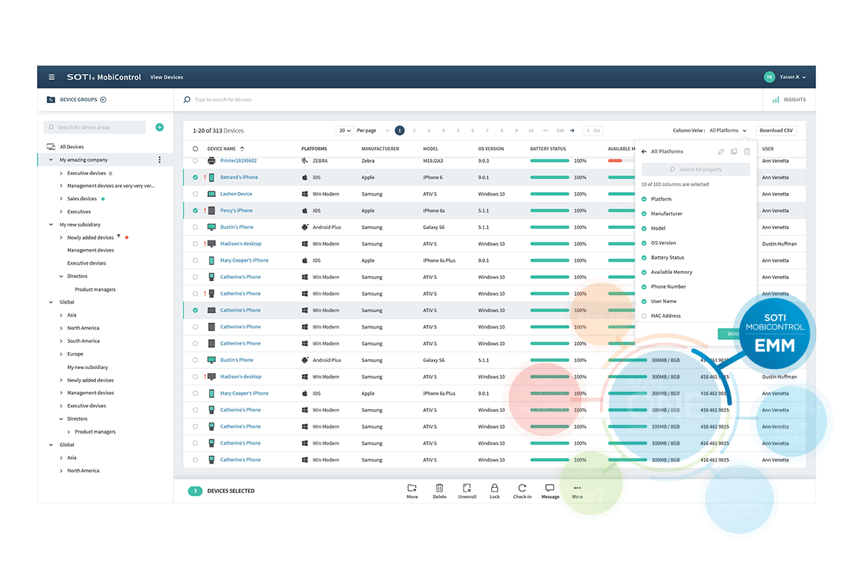 SOTI ONE Platform - Business Mobility & IoT Solutions | SOTI