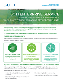 Download the SOTI Enterprise Service brochure