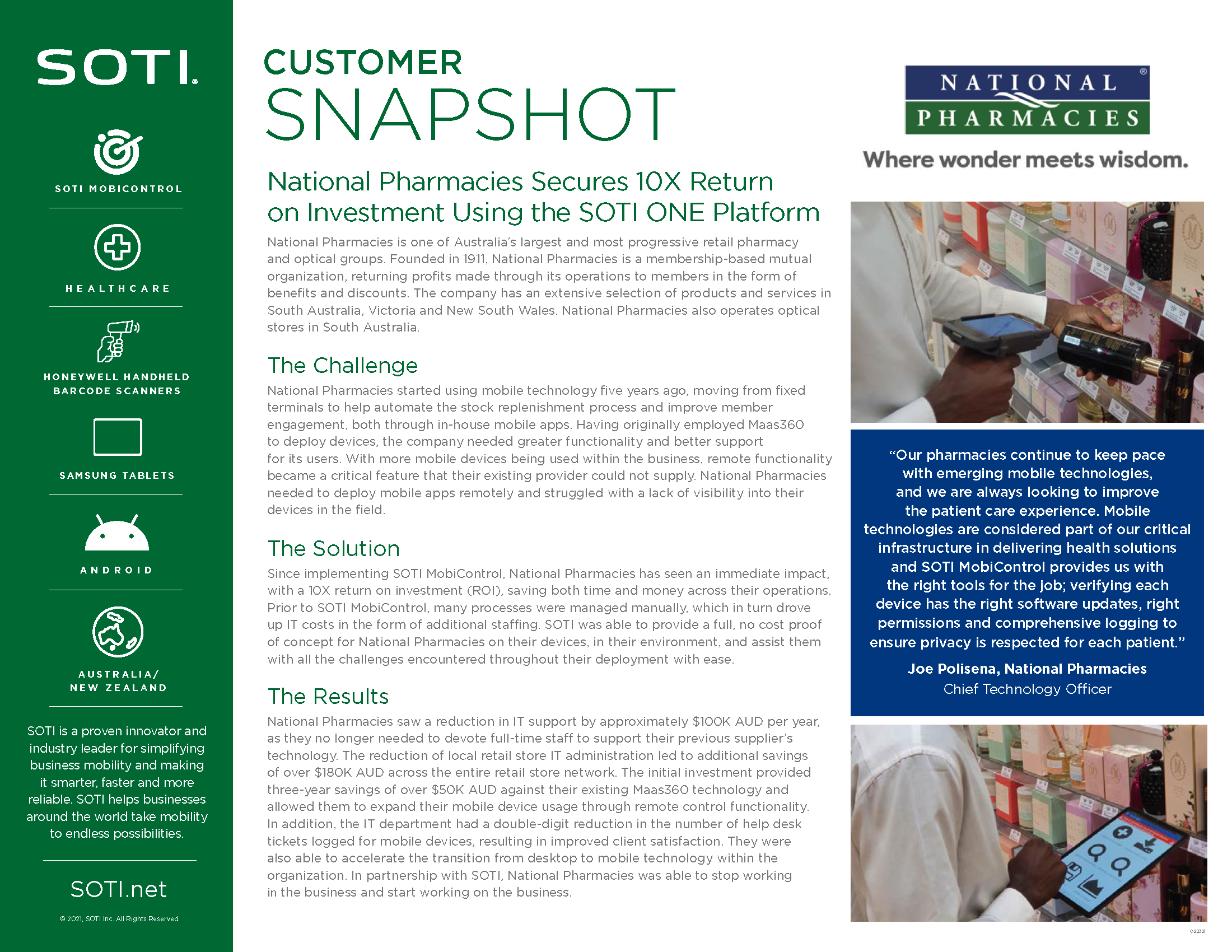 National Pharmacies Case Study