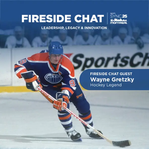 Guest Speaker Wayne Gretzky Live at SOTI SYNC 25!