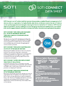 SOTI Connect Data Sheet