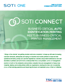 SOTI Connect Brochure for TSC Printronix Auto ID
