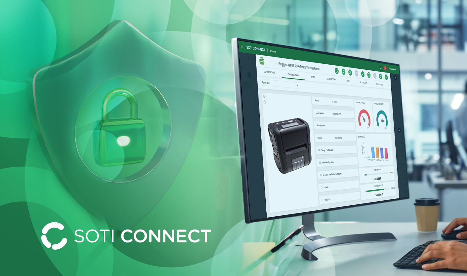 Printer Security Software | Protect Your Printers | SOTI Connect