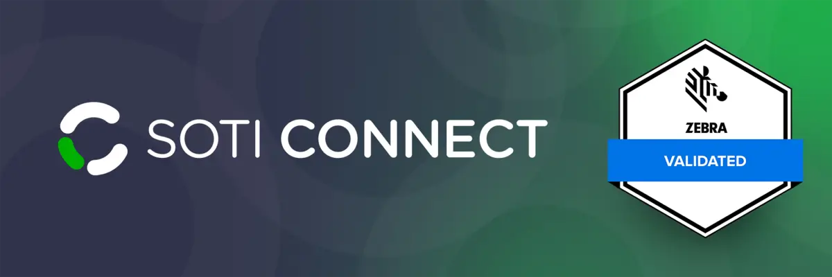SOTI Connect is Zebra Validated