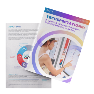 latest report cover image: Techspectations-consumer-demand-for-digital-transformation-in-retail