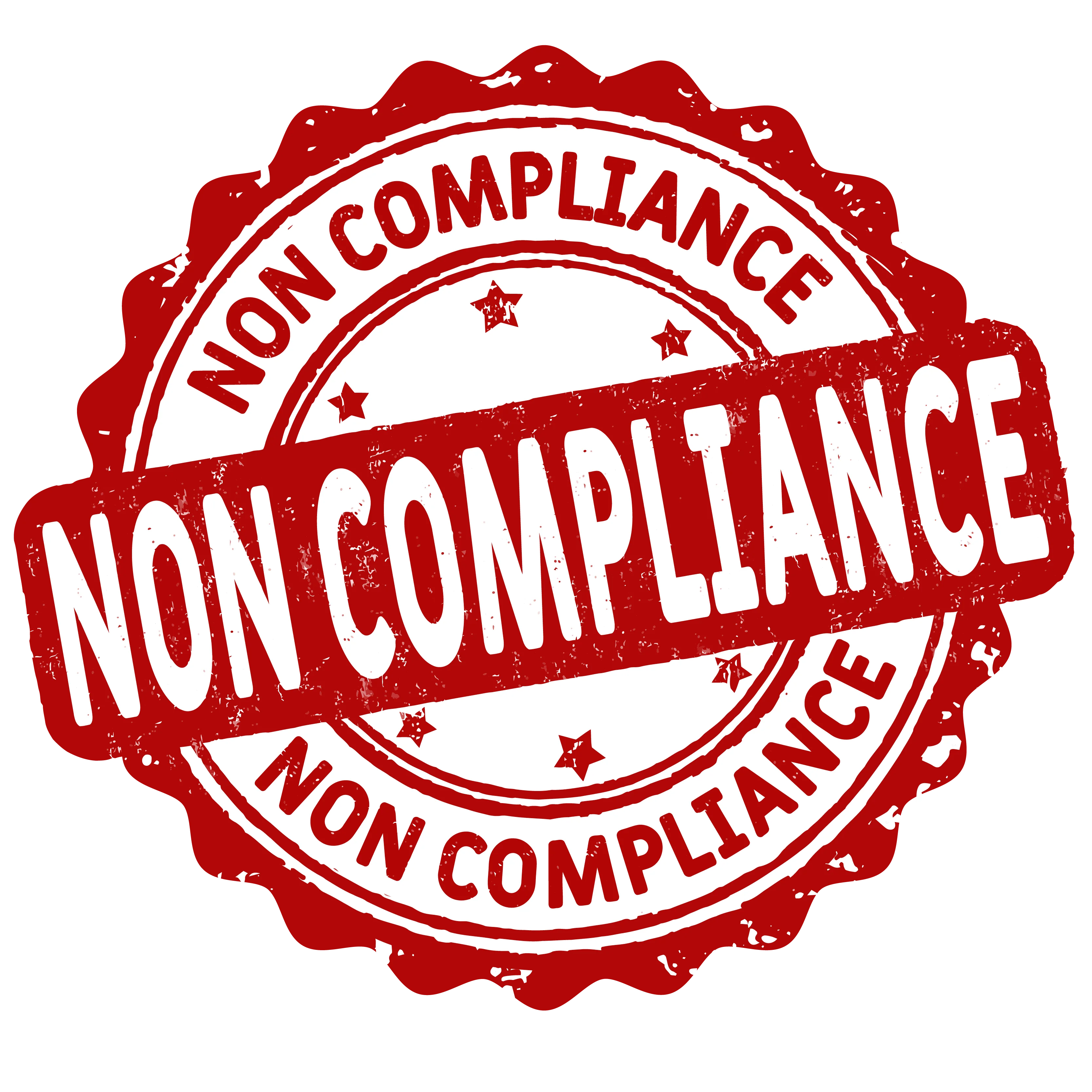 non-compliance icon