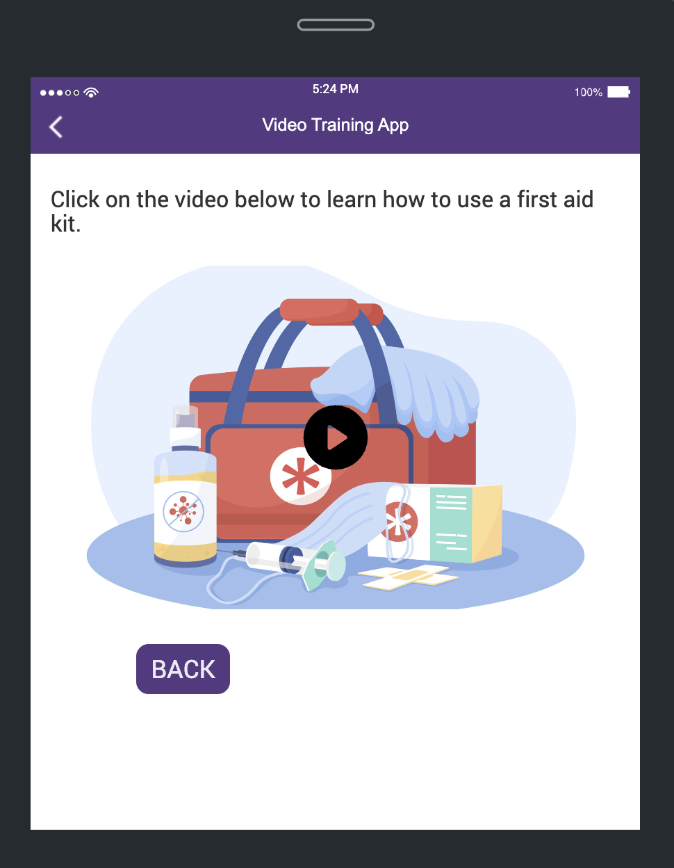 Video Training App 1