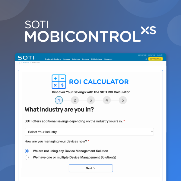 SOTI Mobicontrol XS