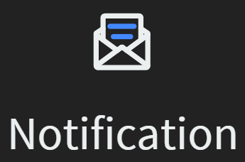 Icon for the Notification activity