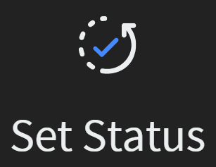 Icon for the Set Status activity