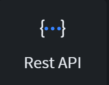 Icon for the Rest API activity