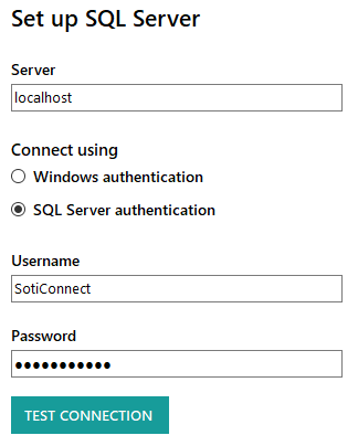 SQL Server Authentication