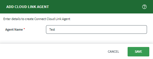 Add a SOTI Cloud Link Agent to SOTI Connect