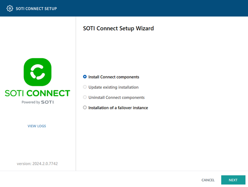 Install SOTI Connect components