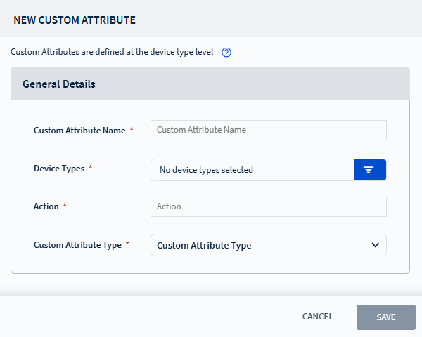 Adding a New Custom Attribute