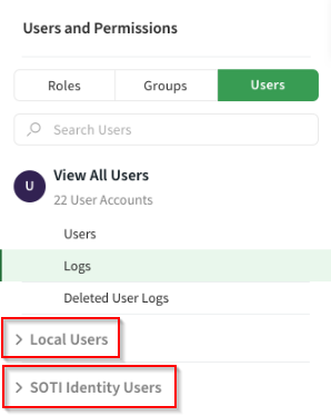 Audit logs identity