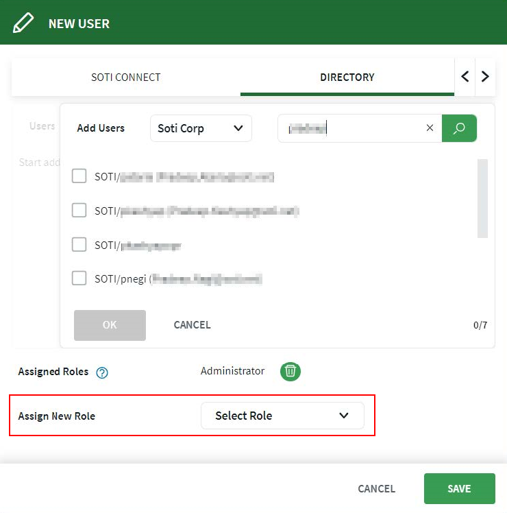 Adding/Importing LDAP users