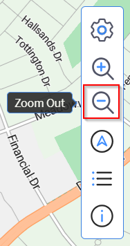 Select the Zoom Out icon