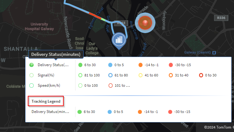 Heat tracking example image