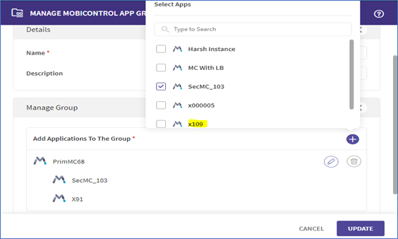 Adding secondary SOTI MobiControl at SOTI Identity console