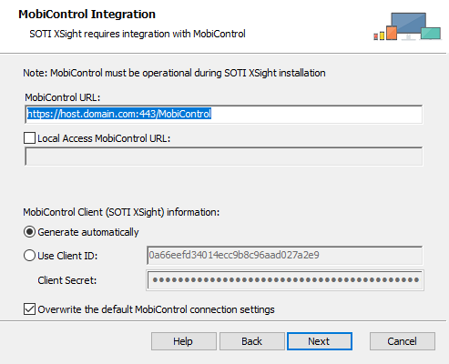 SOTI MobiControl Integration